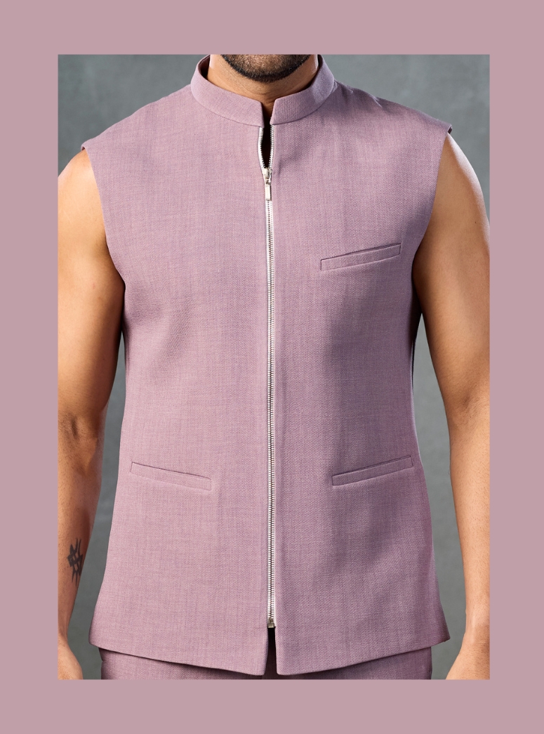 DUSTY PINK JODHPURI 
